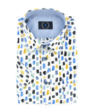 Load image into Gallery viewer, Scotland Blue Short Sleeve Shirt
