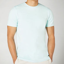 Load image into Gallery viewer, Remus Uomo Light Green Short Sleeve Casual Top 53121A/ T 312 SeaFoam
