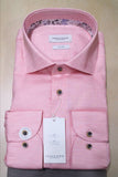 Profuomo Dobby Shirt Peach