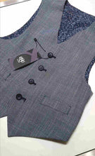 Load image into Gallery viewer, 1880 Club Boys 55182/ Mix Wcoat 24 Blue

