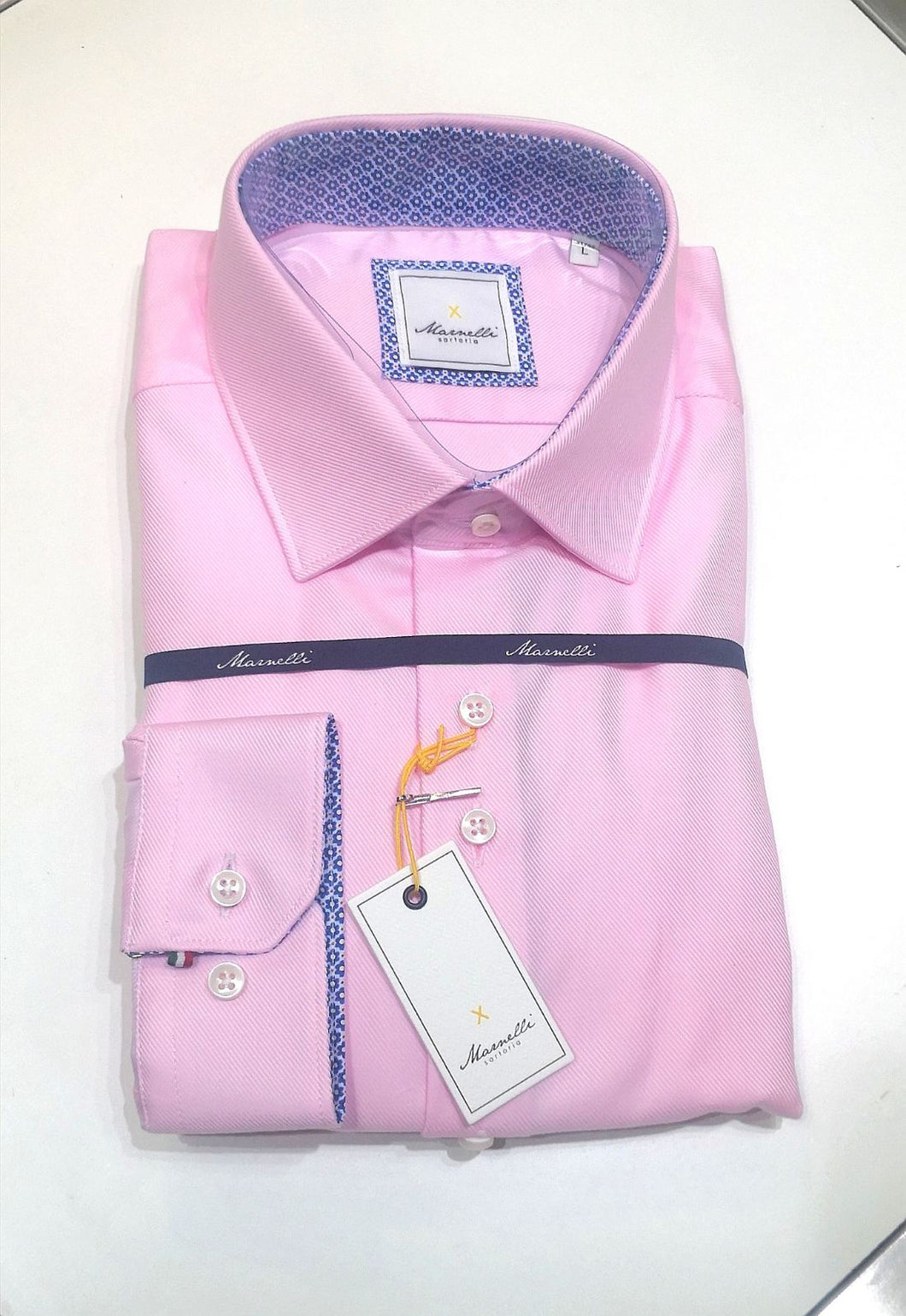 Marnelli shirt Joe A01/Rib 083 Pink