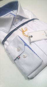 Marnelli shirt Joe A01/Rib 081 White
