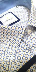Marnelli shirt A015/Print 121 Lemon