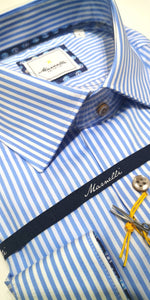 Marnelli shirt A035/Bengal 047 Blue