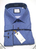 Marnelli Thread Print Shirt Blue