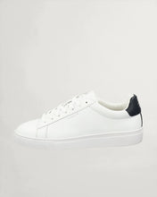 Load image into Gallery viewer, GANT- Mc Julien Shoes, White/ Marine Leather G316 White
