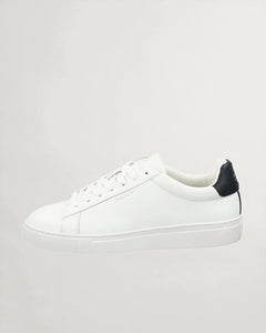 GANT- Mc Julien Shoes, White/ Marine Leather G316 White