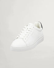 Load image into Gallery viewer, GANT- Mc Julien Shoes, White/ Marine Leather G316 White
